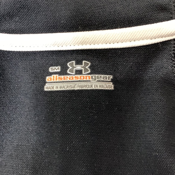 Under Armour Full Zip All Season Gear Black Hoodie Size Small - Picture 15 of 16